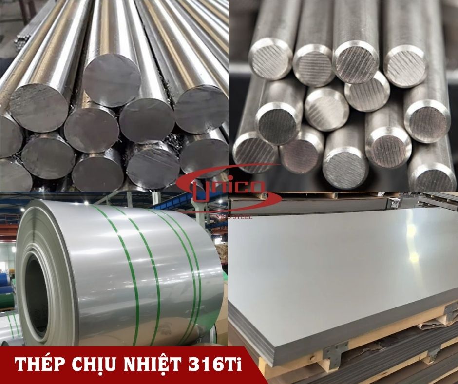 Inox chịu nhiệt 316Ti - Unico Steel